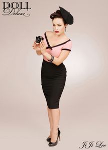 Robe militaire pin up