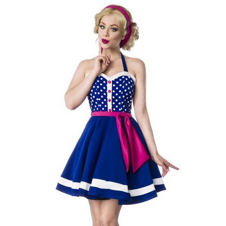 Robe pin up à pois