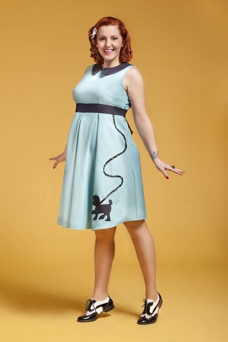 Robe pin up femme enceinte