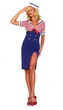 Robe pin up navy