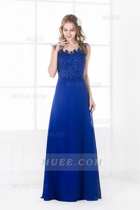 Robe princesse bleu roi