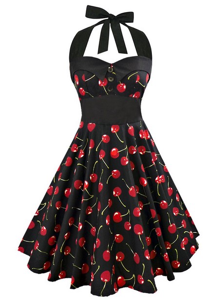 Robe rétro rockabilly