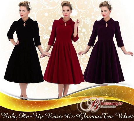 Robe rockabilly hiver