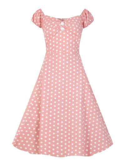 Robe rockabilly pois