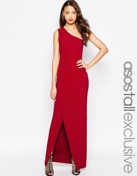 Robe rouge longue ete