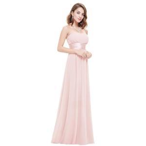 Robe temoin de mariage rose