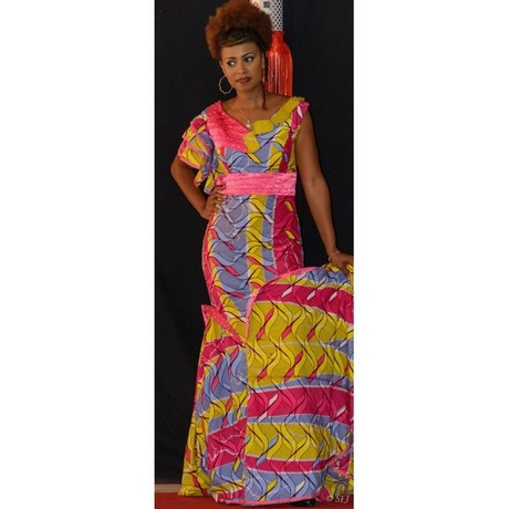 Tenue de soirée africaine femme