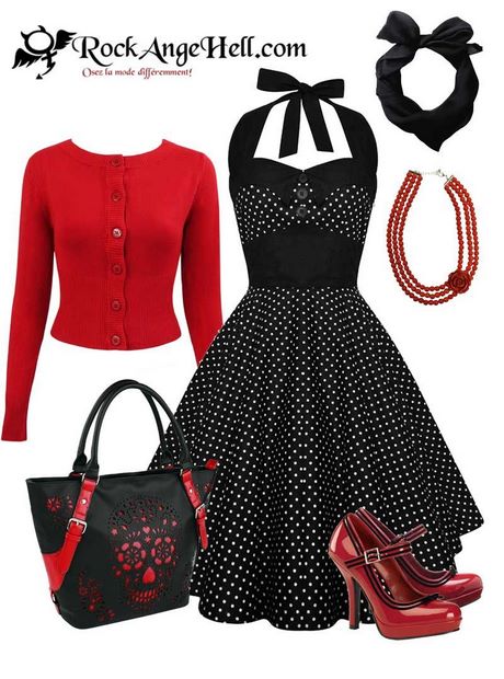 Tenue pin up rockabilly