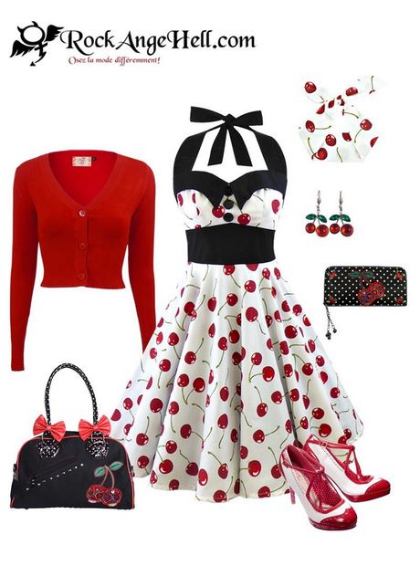 Tenue pin up rockabilly