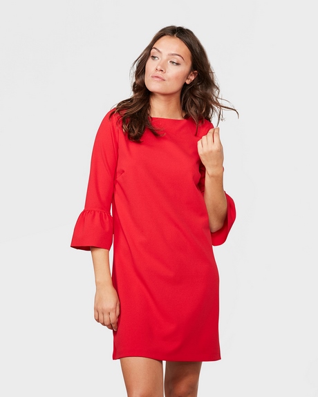 Robe a volant femme