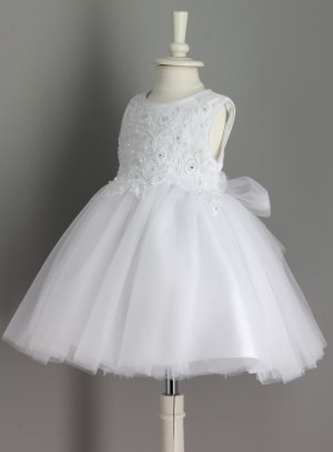 Robe blanche bebe