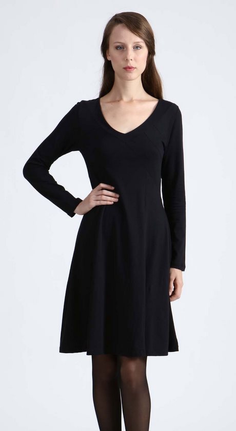 Robe coton noire