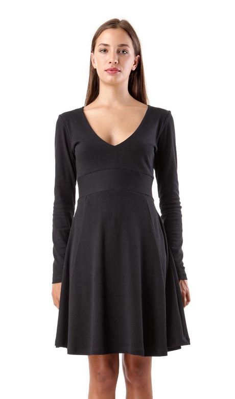 Robe coton noire