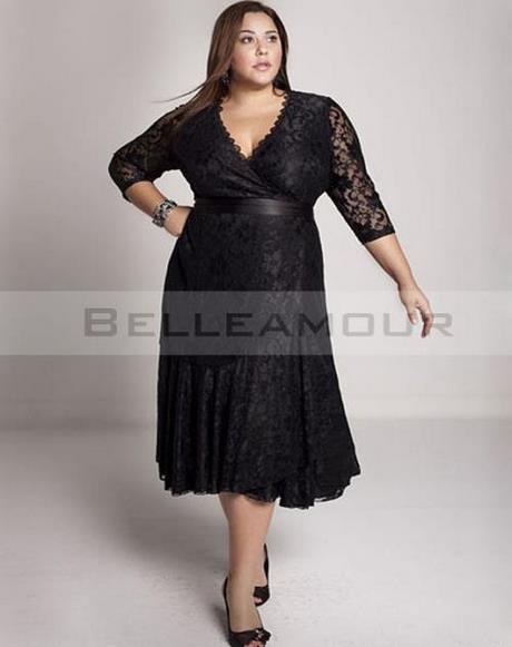 Robe de cocktail grande taille