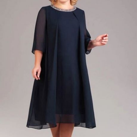 Robe de cocktail grande taille