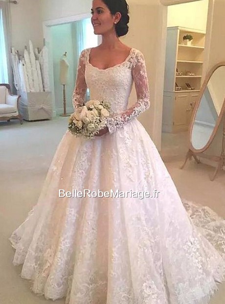 Robe de mariée dentelle pas cher