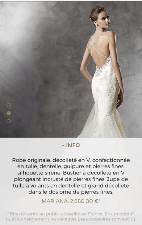 Robe de mariée sirene