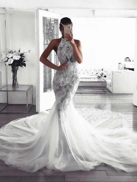 Robe de mariée sirene