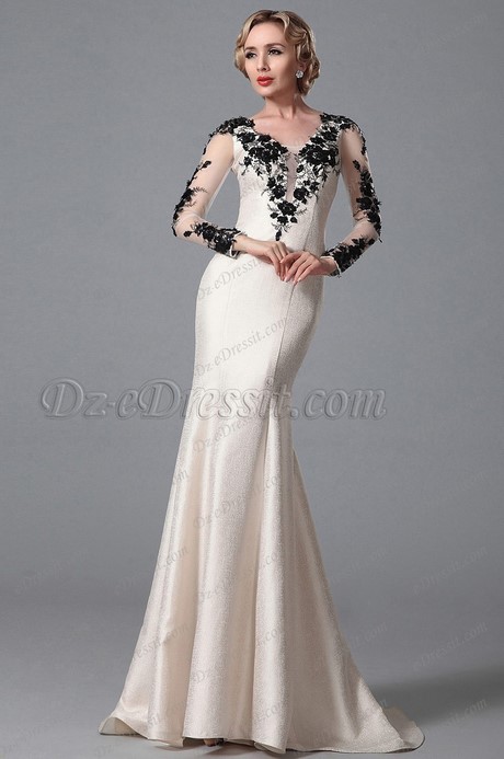 Robe de soiree longue blanche dentelle