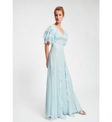 Robe femme bleu ciel