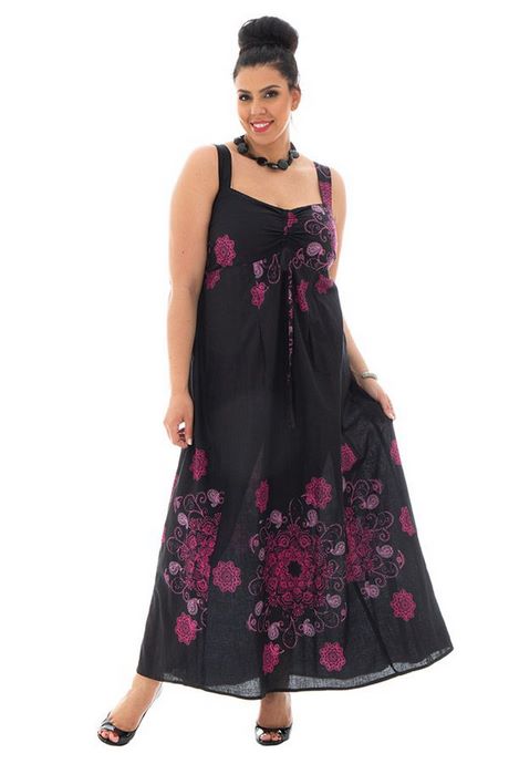 Robe grande taille