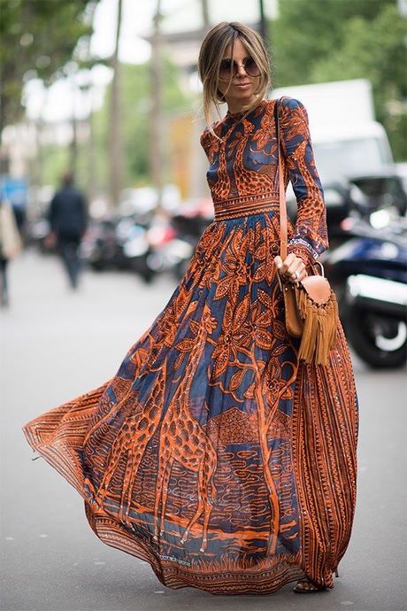 Robe longue boho