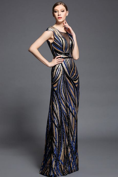 Robe longue cintrée taille