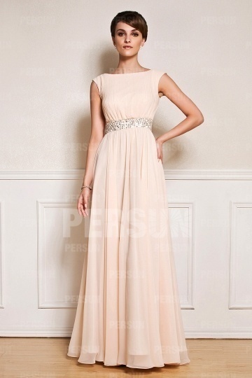 Robe longue de ceremonie mariage