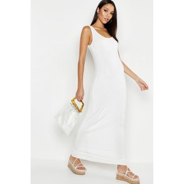 Robe longue femme blanche