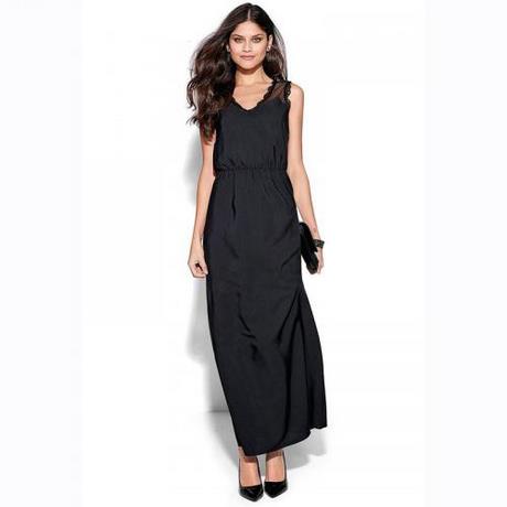 Robe longue femme noir