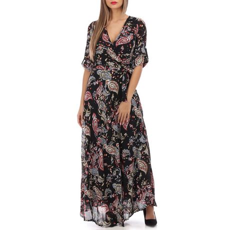 Robe longue fluide boheme