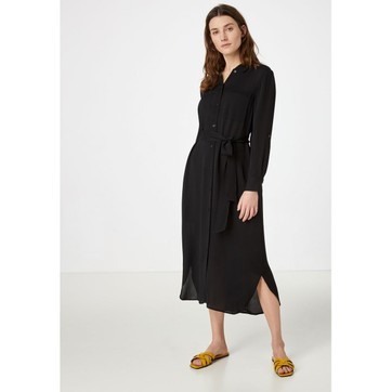 Robe noire longue femme