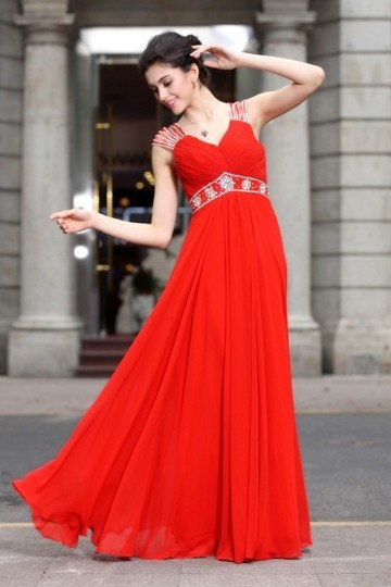 Robe rouge pour soirée