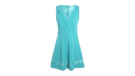 Robe turquoise femme