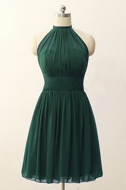 Robe verte habillée