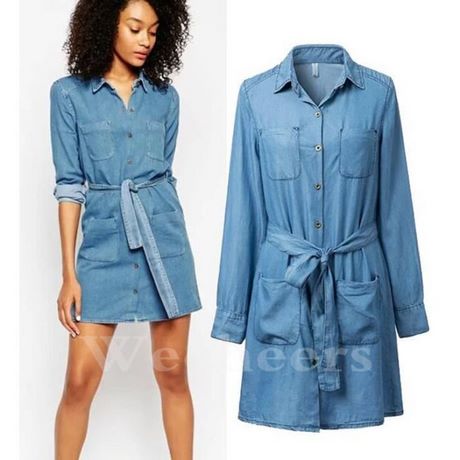 Robes en jeans pour femmes