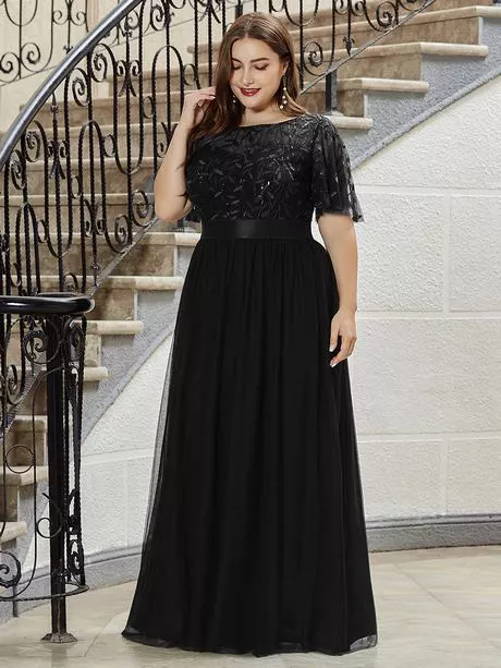 Robe fetes grande taille