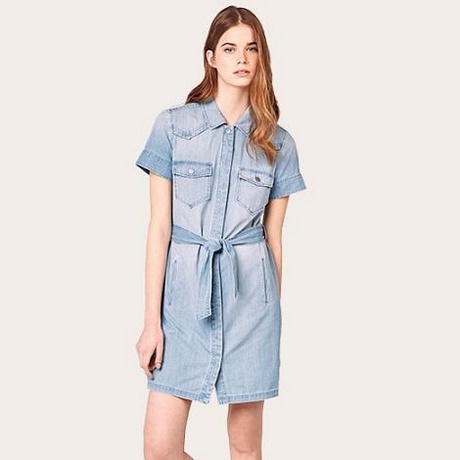 Chemise jean robe