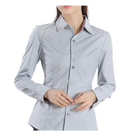 Chemise moulante femme