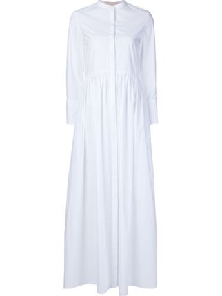 Longue robe chemise