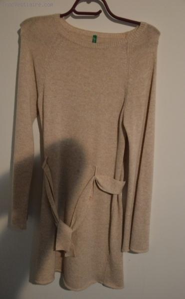 Robe beige hiver