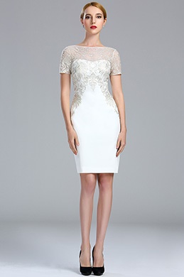 Robe blanche elegante