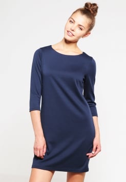 Robe bleu marine fluide