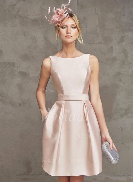 Robe ceremonie rose pastel