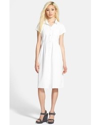 Robe chemise blanche femme