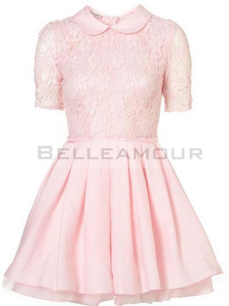 Robe chic rose pale