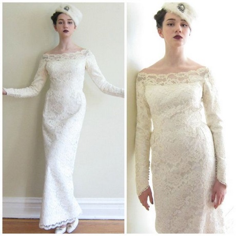 Robe de mariée année 60