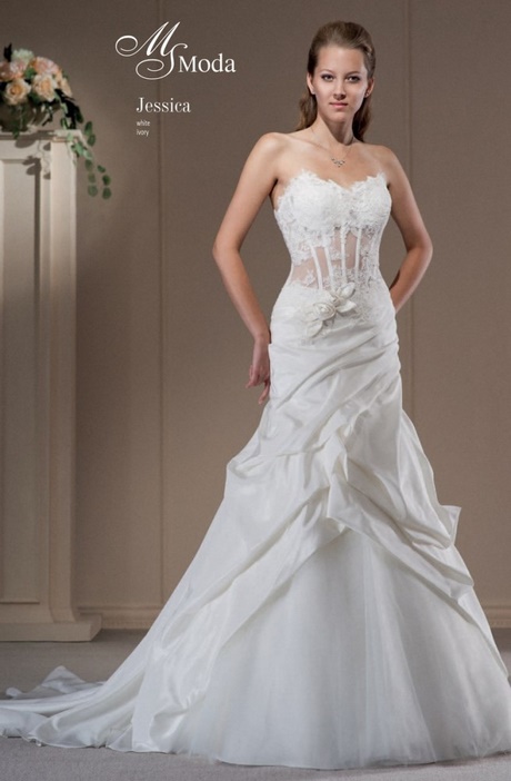 Robe de mariée dentelle bustier