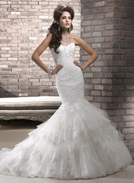 Robe de mariée dentelle sirene