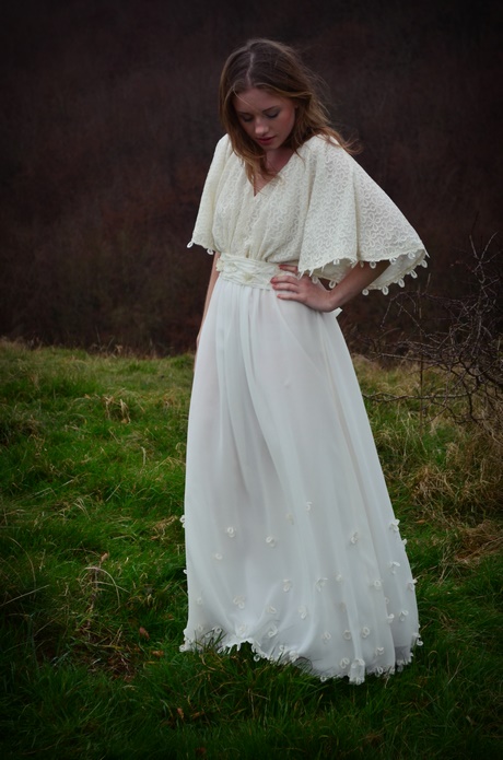 Robe de mariée dentelle vintage